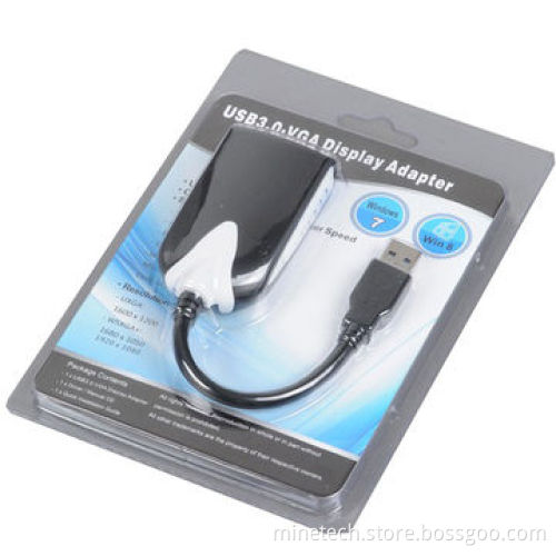 Low cost USB 3.0 to VGA, support 1080pNew